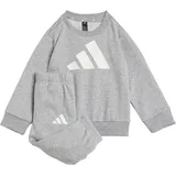 adidas Essentials Trainingsanzug Grau/Weiß 86