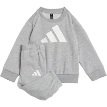 adidas Kinder Trainingsanzug I BL FT JOG 240 JM0889 86 - Medium Grey Heather/White - 86