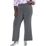 Ulla Popken Lounge-Hosen Jogginghose Grau 3XL