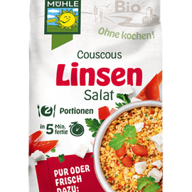 Bohlsener Mühle Couscous Linsen Salat bio