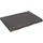 vidaXL Waschtischplatte Dunkelbraun 80x60x(2-6)cm Massivholz Behandelt