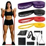 portentum Fitnessbänder Set 10-tlg