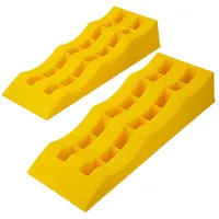 DEMA Stufenkeil Auffahrkeil 2er-Set DSK60 Ausgleichskeil Stufenkeile Auffahrkeile