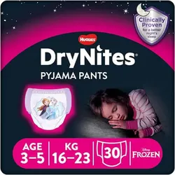 Huggies DryNites Pyjama Pants Einweg Mädchen 3-5 Jahre 3 x 10 Stück, 16-23 kg