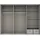 WIMEX Schwebetürenschrank Barmbek 270 x 236 x 64 cm Weiß