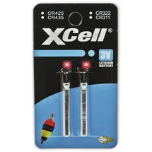 XCell Lithiumstab Pin-Type Spezial-Batterie CR 435 Pin Lithium 3 V 50 mAh 2 St.