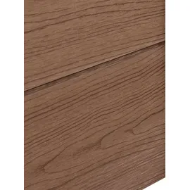 [neu.holz] WPC Gartenzaun Segovia 90 x 180 cm Braun