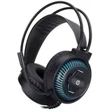 HP DHE 8001U Kabelgebundene Kopfhörer (schwarz)