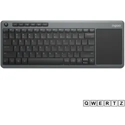 Rapoo K2600 Grau Kabellose Touch-Tastatur