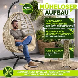 tillvex Hängesessel tillvex Beige