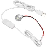 Plyisty Dimmbare Mini -LED -Spotlight USB Antrieb für Showcase Schmuckschrank Innendekoration