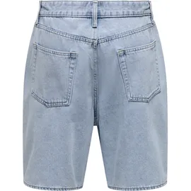 Only & Sons "ONSFADE PIM DNM SHORTS BOX", Herren, Gr. M, N-Gr, light blau denim, Web, Obermaterial: 100% Baumwolle, unifarben, straight fit knielang, Hosen Shorts