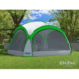 Swing&Harmonie Faltpavillon 4,5 x 4,5 m inkl. Solarmodul Grün