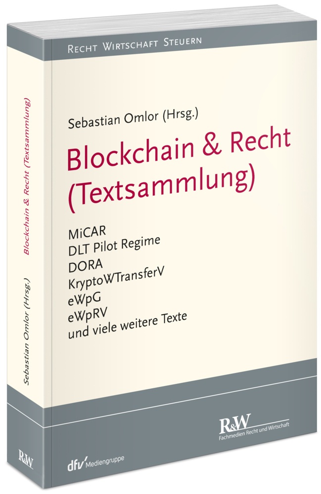Blockchain & Recht (Textsammlung)  Kartoniert (TB)
