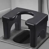 Tragbarer Toilettenstuhl [multifunktionaler Toilettenstuhl/badewannensitz] Hoch [pp] [1 Stuhl] Antibakteriell Und Rutschfest Für Senioren Und Erwachsene