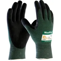 Atg Schnittschutz-Handschuhe Maxiflex CutTM Schnittschutz-Strickhandschuhe 34-8743 Grün/schwarz