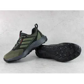 adidas Terrex Tracefinder 2 Herren Outdoor Wander Spazieren JI4285 - Schwarz/Grün - 46
