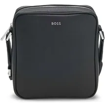 Boss Northon Umhängetasche Leder Grau/Black