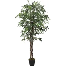 vidaXL Ahornbaum Künstlich 672 Blätter 180 cm Grün