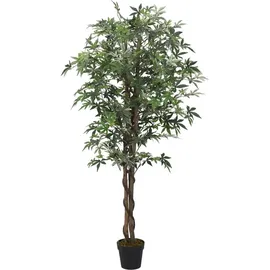 vidaXL Ahornbaum Künstlich 672 Blätter 180 cm Grün
