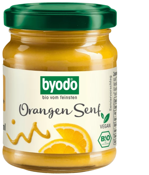 Preisvergleich Produktbild BYODO Orangen Senf (125 ml) Bio