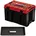 Transportkoffer 442 x 330 x 290 mm rot schwarz