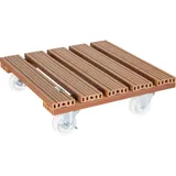Wagner-System Pflanzenroller WPC 39 x 39 cm terrakotta