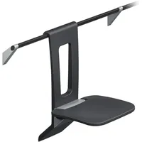 FSB A100 Dusch-Klappsitz 381 x 368 mm Aluminiumgrau metallic