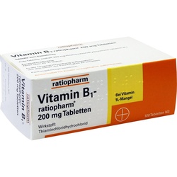 Vitamin-B1-Ratiopharm 200mg Tabletten 100 ST
