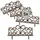 Hti-Living Zierzaun 990 x 31,5 cm Gold