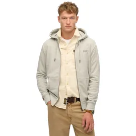 Superdry Essential Logo Zip Hoodie Herren Grau M