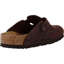 Birkenstock Boston Nubukleder geölt schmal habana 44