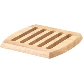 Continenta Untersetzer, Braun, Holz, 20x2x20 cm, Gartenzubehör