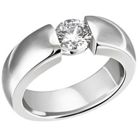 FIRETTI Fingerring »Schmuck Geschenk Silber 925 Silberring Ring Spannring-Optik