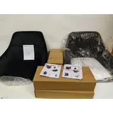 2x WOLTU Esszimmerstühle 2er Set drehbar Samtbezug  Küchenstühle schwarz Neu.