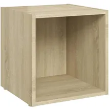 vidaXL TV-Schränke 2 Stk. 37x35x37 cm Holzwerkstoff