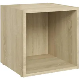 vidaXL TV-Schränke 2 Stk. 37x35x37 cm Holzwerkstoff