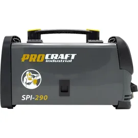procraft industrial SPI-290 Kombi Inverter Schweißgerät 3,8 kW Fülldraht Co Flux MMA TIG Lift