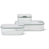 Mepal Frischhaltedosen-Set eckig nordic sage 2,25 l + 2 x 1,0 l