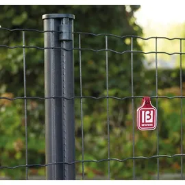 BETAFENCE Gartenzaun 2500 x 81 cm Blau/Kunststoff