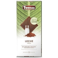Torras Milk Chocolate with Stevia 0,1 kg Schokolade