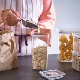 IKEA Vorratsbehälter rechteckig transparent 1,0 l