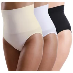 Yenita® 3er Set Seamless Form-Slip Figurformender Taillenslip