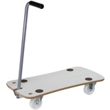 Wagner Transporthilfe CARRIER EXTREME 79 x 39 x 13,5 cm, - Tragkraft 200 kg - Spezialbeschichtung I klappbare Deichsel I für schwere Lasten- I pflegeleicht & strapazierfähig - 20138901