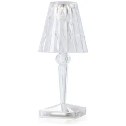 Kartell Battery Tischlampe LED batteriebetrieben Ø12x26 cm