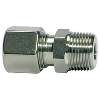 Riegler Gerade Einschraubverschraubung, R1/4, Rohr-Ã ̃12, ES 1.4571, 315bar