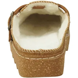 ROHDE Damen, Frauen, Hausschuhe,warm gefüttert,verbandschuhe,therapieschuhe,Klett-Hausschuhe,Cuoio,40 EU / 6.5 UK - 40 EU