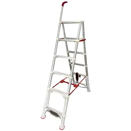 ideoon home Robuste Teleskopleiter 6 Stufen