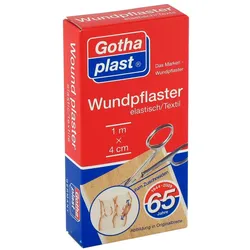 Gothaplast Wundpfl.elast 4 cmx1 m geschnitten