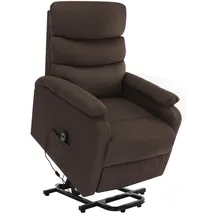 vidaXL Massagesessel Stoff 70 x 99 x 89,5 cm braun